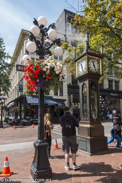 Vancouver's historic Gastown district, Canada