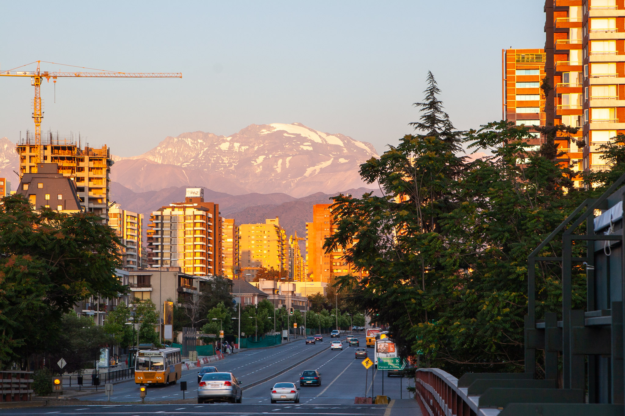 The first trip south — Melbourne to Santiago