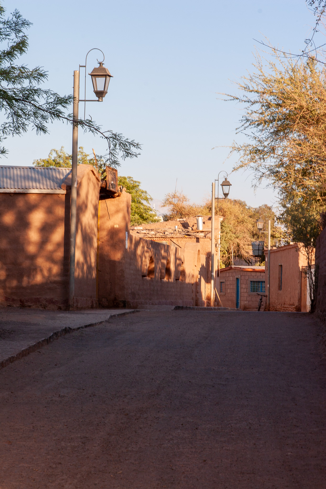 The first evening in San Pedro